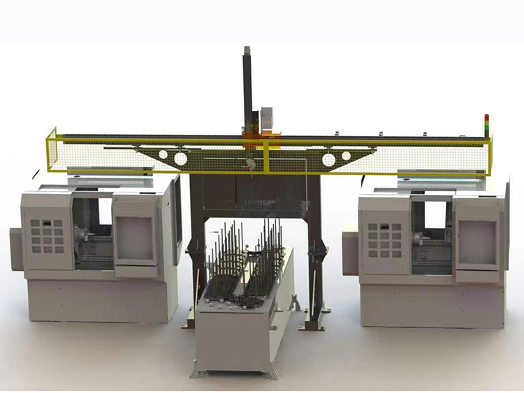 桁架机械手（1对2含上料机）